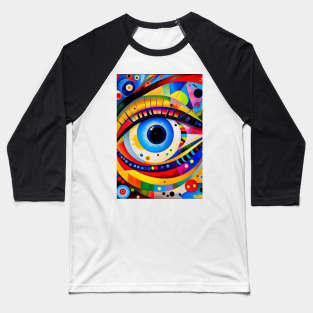 Eyes of Enchantment: Beautiful Eye Design Baseball T-Shirt